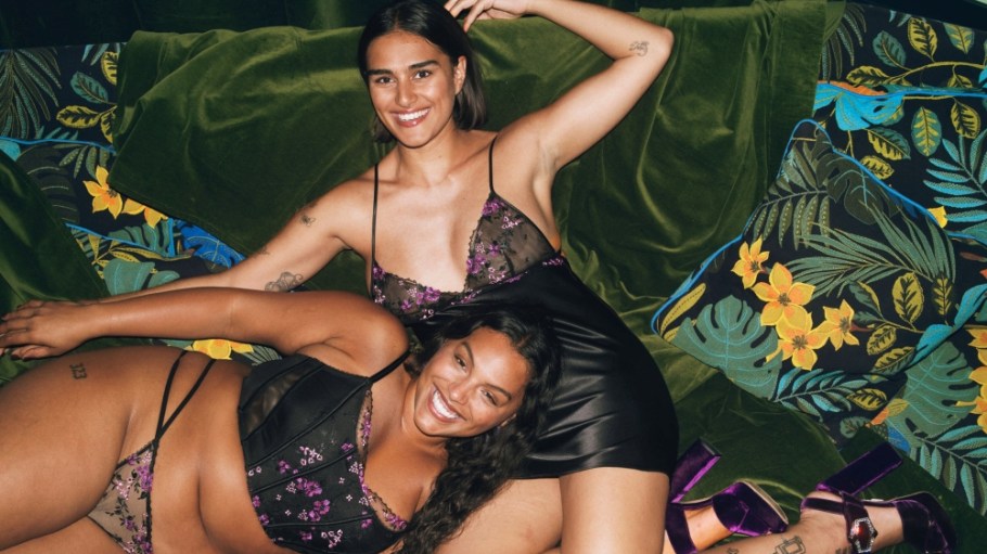 Pieces from Victoria's Secret's Very Sexy collection.
