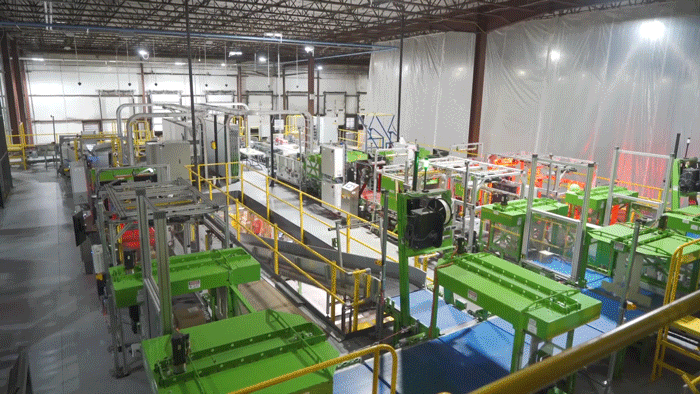 Walmart's automated supply chain technology.