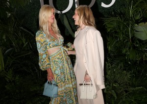Nicky Hilton Rothschild and Emma Roberts