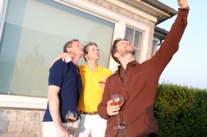 Neil Patrick Harris, David Burtka and Derek Blasberg