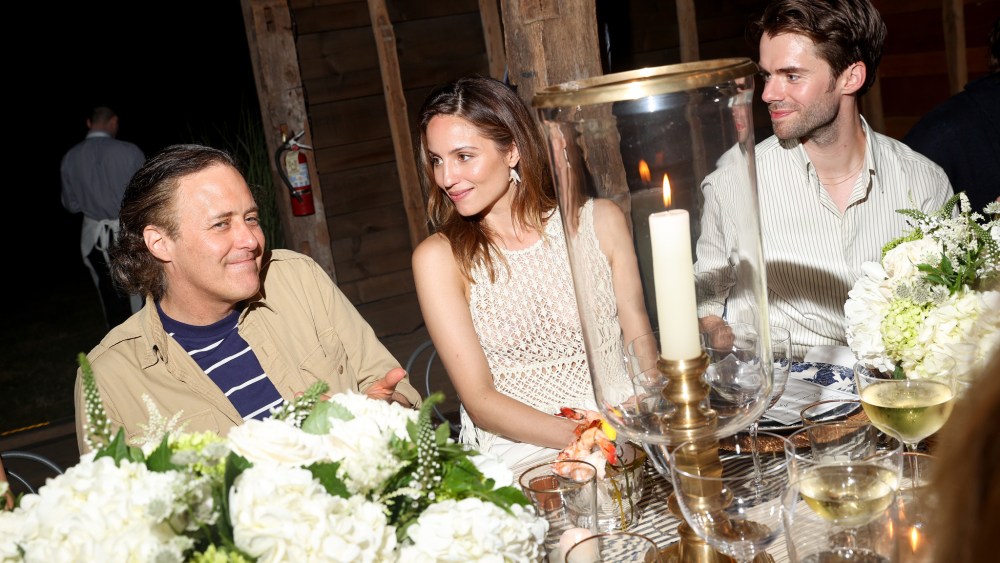 David Lauren and Dianna Agron