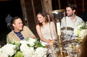 David Lauren and Dianna Agron