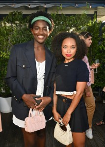 Zaya Wade and Logan Browning
