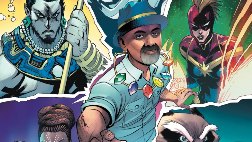 A Marvel comic book starring Christian Louboutin.