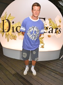 LONDON, ENGLAND - JULY 08: Ed Speleers attends the Dior Tears pop-up launch party on July 8, 2023 in London, England. Pic Credit: Dave Benett