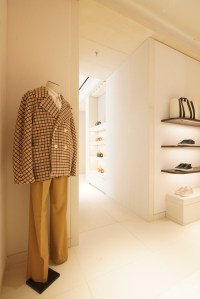 Inside the new Lanvin store opening on Madison Avenue.