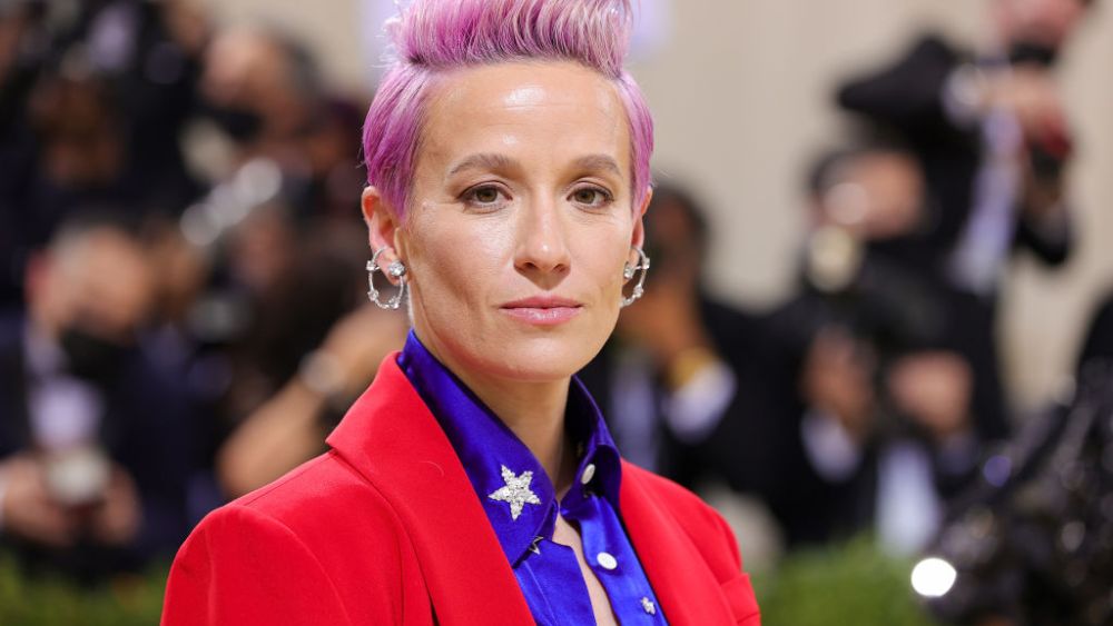 Megan Rapinoe at the 2021 Met Gala on September 13 in New York City.