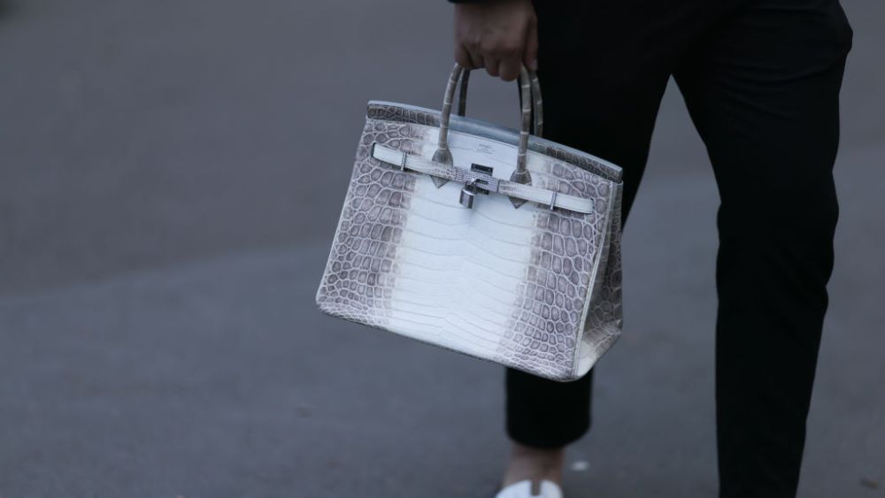 Hermès, Birkin, himalayan, crocodile