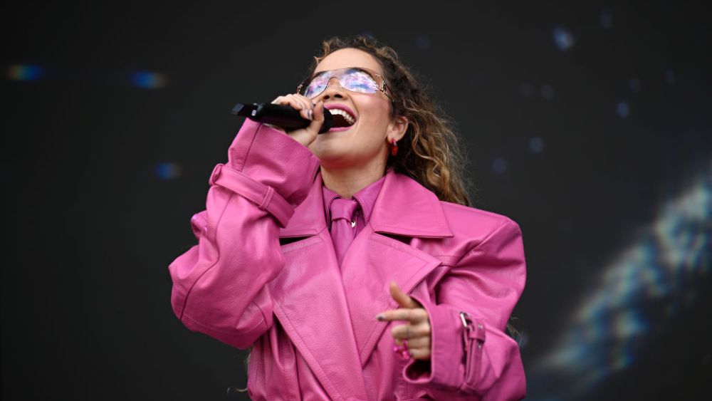 Rita Ora performs at London Pride on July 1.