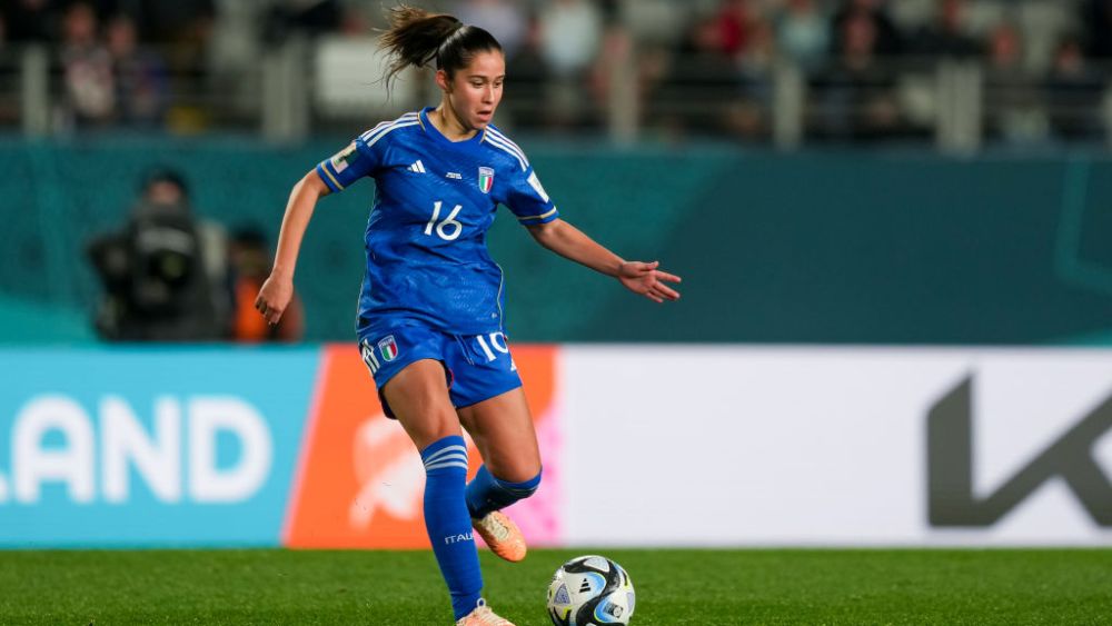 Giulia Dragoni during the FIFA Women's World Cup 2023 on July 24 in Auckland, New Zealand.