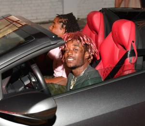 Rapper Uzi Vert attends Young Thugs 25th Birthday in 2016.