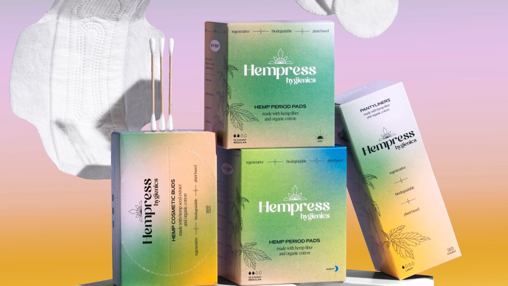 Hempress Hygienics products.