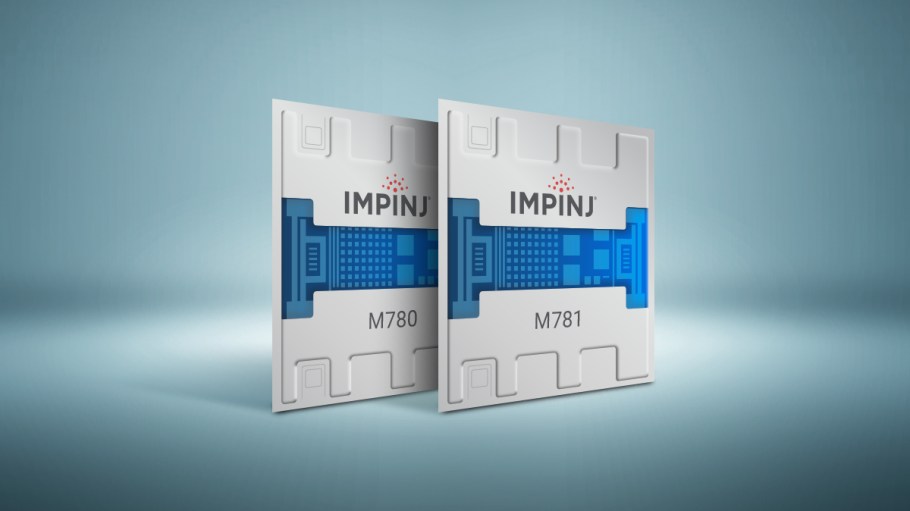 Impinj RAIN RFID tag chips.