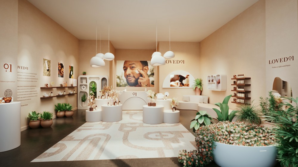 John Legend's unisex skin and body care brand, Loved01, is opening a pop-up in Los Angeles this month.