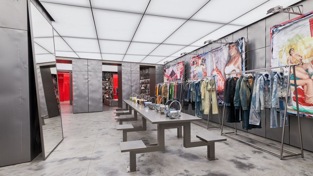 The Diesel store on Rue Saint-Honoré.