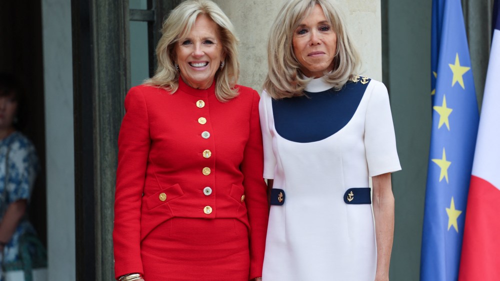 Jill Biden, Brigitte Macron, Elysée Paris, UNESCO