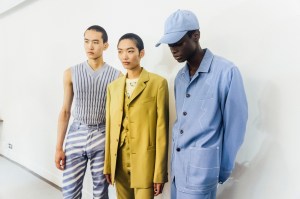 Backstage at Paul Smith Men's Spring 2024