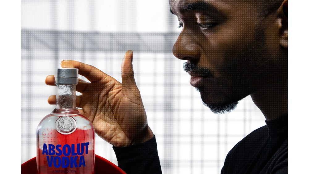 The campaign of Absolut Vodka x Samuel Ross.
