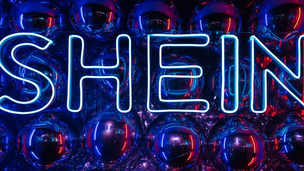 A Shein sign.