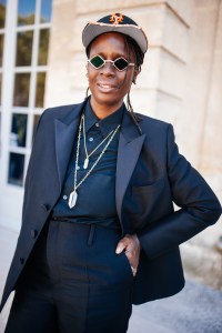 Street style at Paris Couture 2024 Fashion Week.