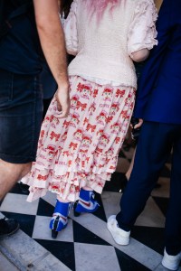 Street style at Paris Couture 2024 Fashion Week.