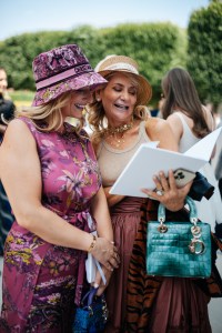 Street style at Paris Couture 2024 Fashion Week.