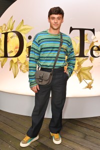 LONDON, ENGLAND - JULY 08: Tom Daley attends the Dior Tears pop-up launch party on July 8, 2023 in London, England. Pic Credit: Dave Benett