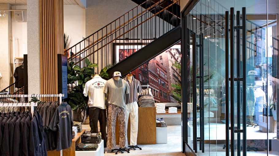Abercrombie & Fitch cut the ribbon to its new store in New York City last week.