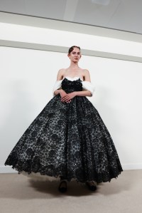Backstage at Giambattista Valli Couture Fall 2023