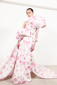 Backstage at Giambattista Valli Couture Fall 2023