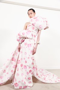 Backstage at Giambattista Valli Couture Fall 2023