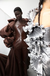 Backstage at Alexandre Vauthier Couture Fall 2023