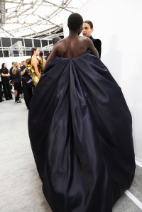 Backstage at Alexandre Vauthier Couture Fall 2023