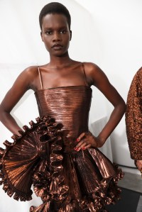 Backstage at Alexandre Vauthier Couture Fall 2023