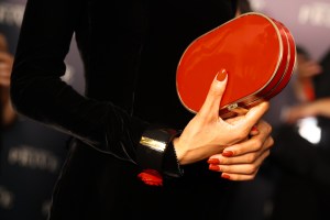 Backstage at Armani Privé Couture Fall 2023