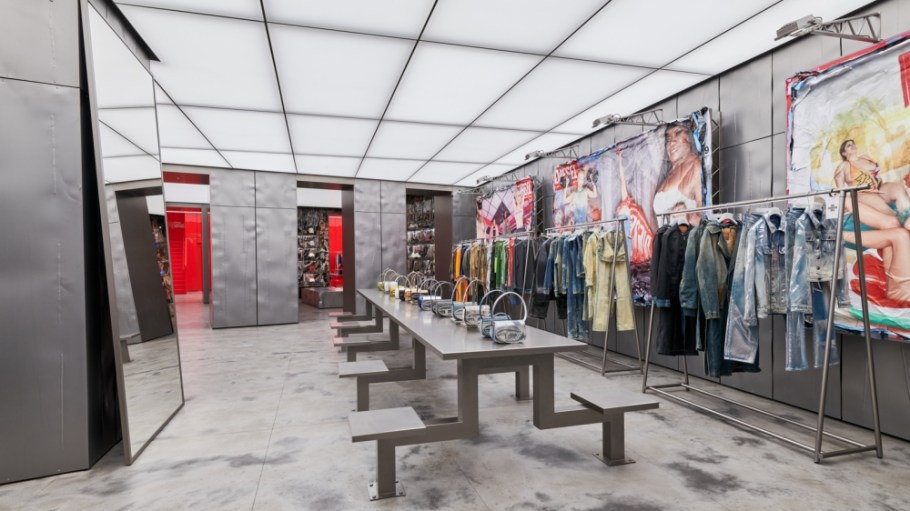 The Diesel store on Rue Saint-Honoré.