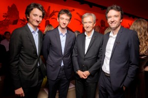 Jean, Frédéric, Bernard and Antoine Arnault