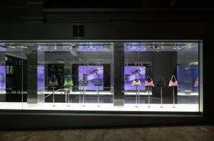 The first Givenchy store in Los Angeles.