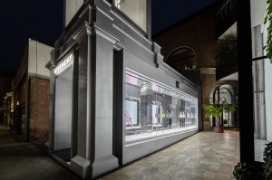 The first Givenchy store in Los Angeles.