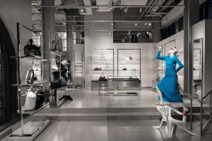 The first Givenchy store in Los Angeles.