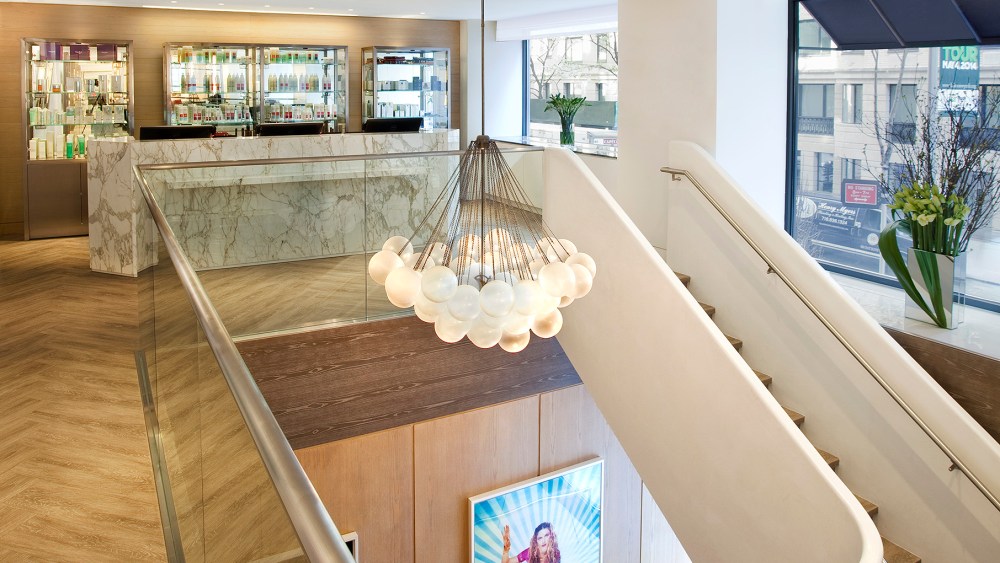 Julien Farel's flagship in the Loews Regency Hotel on Park Avenue.