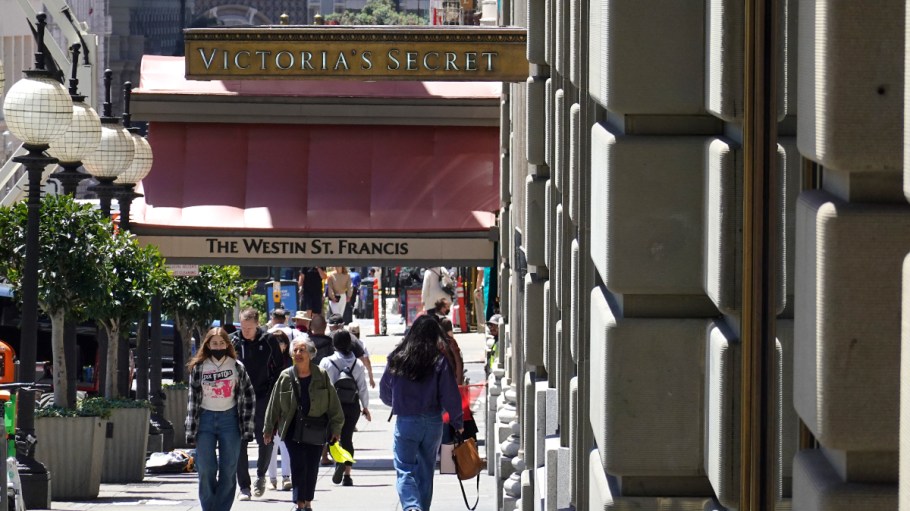 A Victoria's Secret store in San Francisco.