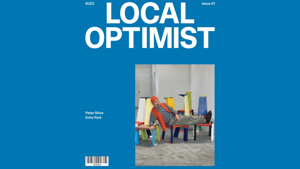 Madhappy's print magazine "Local Optimist"