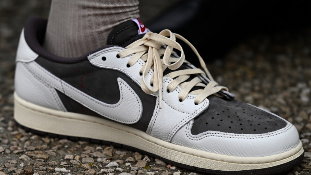 A Nike shoe seen at the Cannes festival.