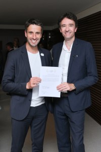 Tony Estanguet and Antoine Arnault