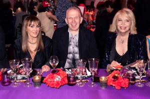 Babeth Djian, Jean Paul Gaultier and Amanda Lear.