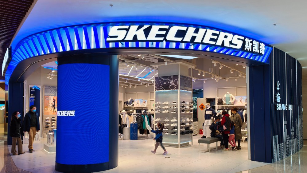 A Skechers store in Shanghai.