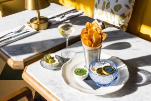 Martini and caviar