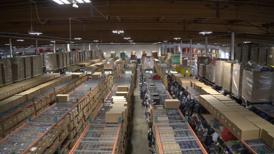 Inside a Trove facility.