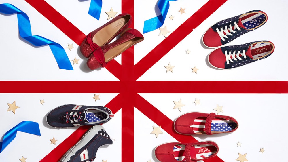 Hotter's collection of comfortable royal-inspired styles.